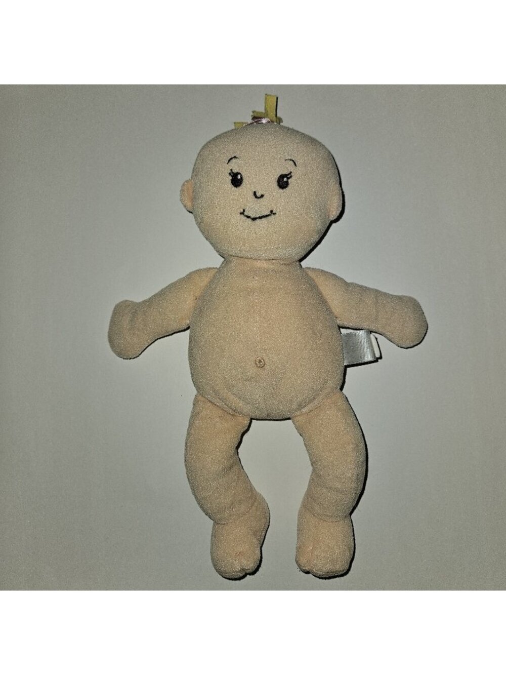 Manhattan Toy Blond Baby Doll Plush Lovey Stella Nude 2014